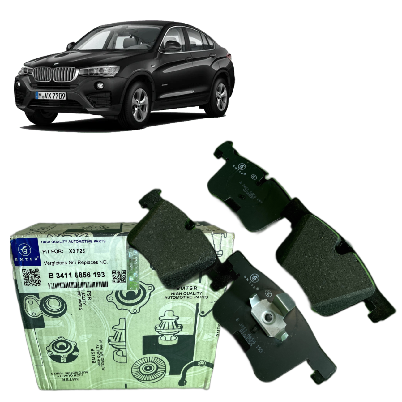 Pastilha Freio Ceramica Dianteira Bmw X4 Xdrive F26