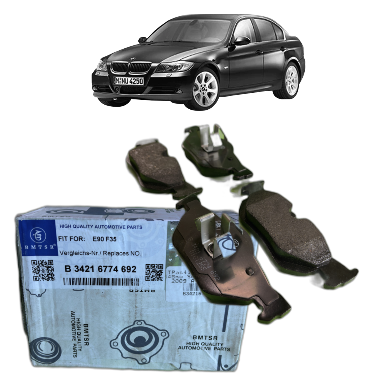 Pastilha Freio Traseira Bmw 118 130 318 320 325 X1 2009-2015