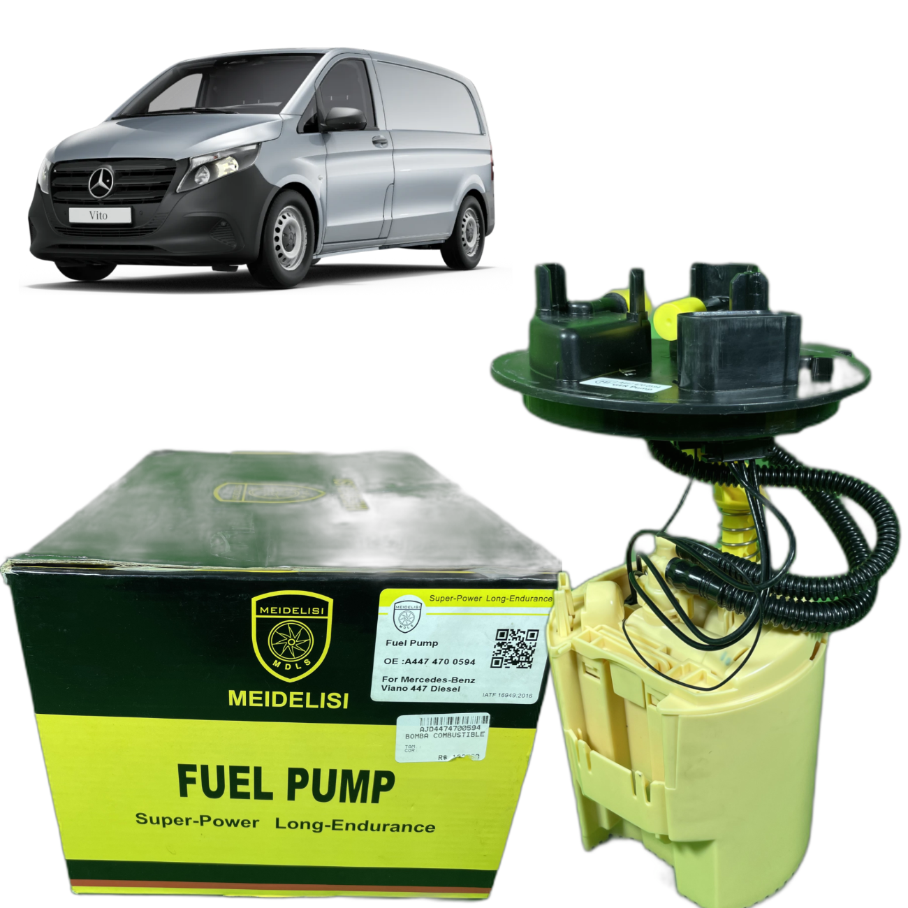 Bomba Combustível Para Vito Van Furgão 1.6 Diesel 2015/