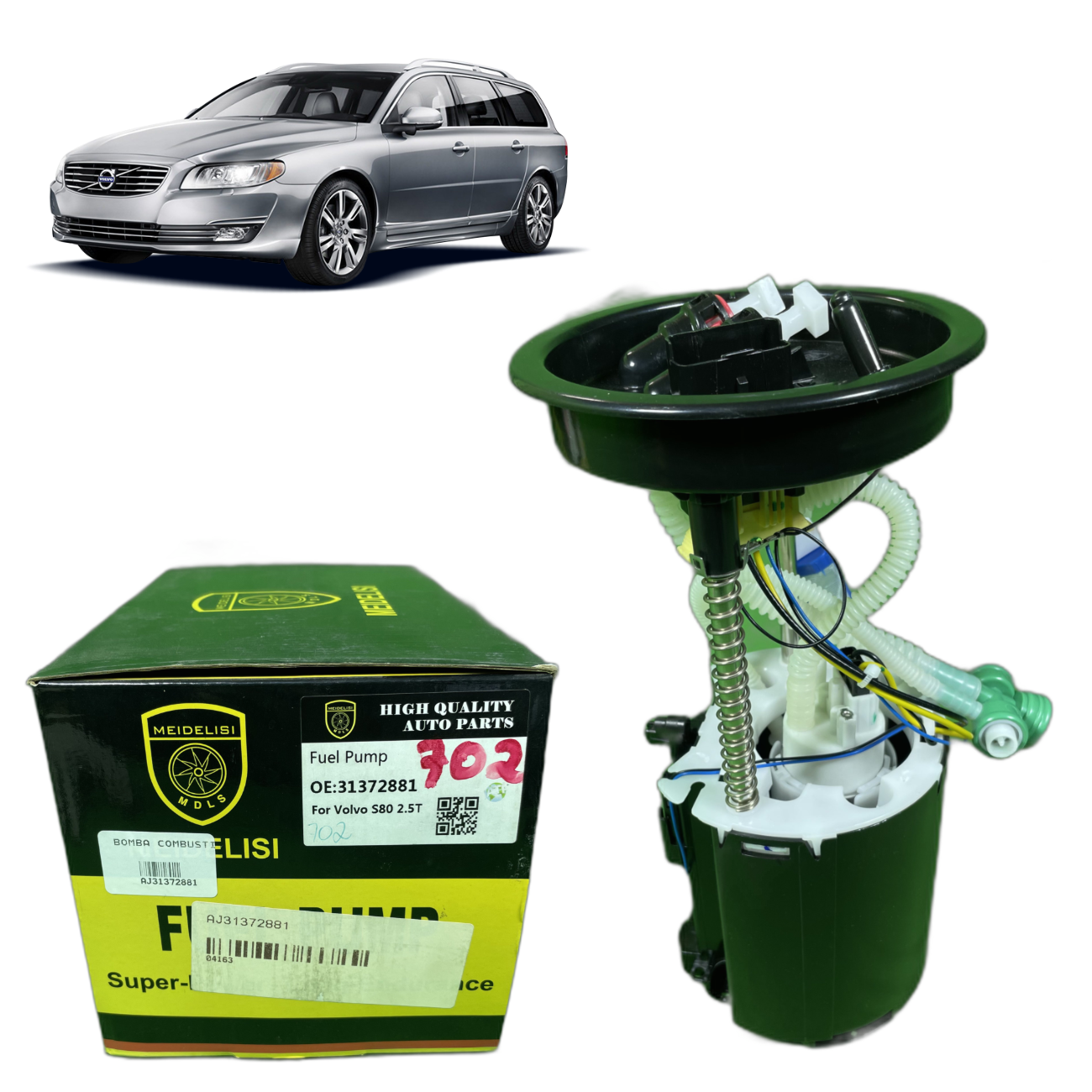 Bomba Combustível Volvo S80 2.5 T 2010 2011