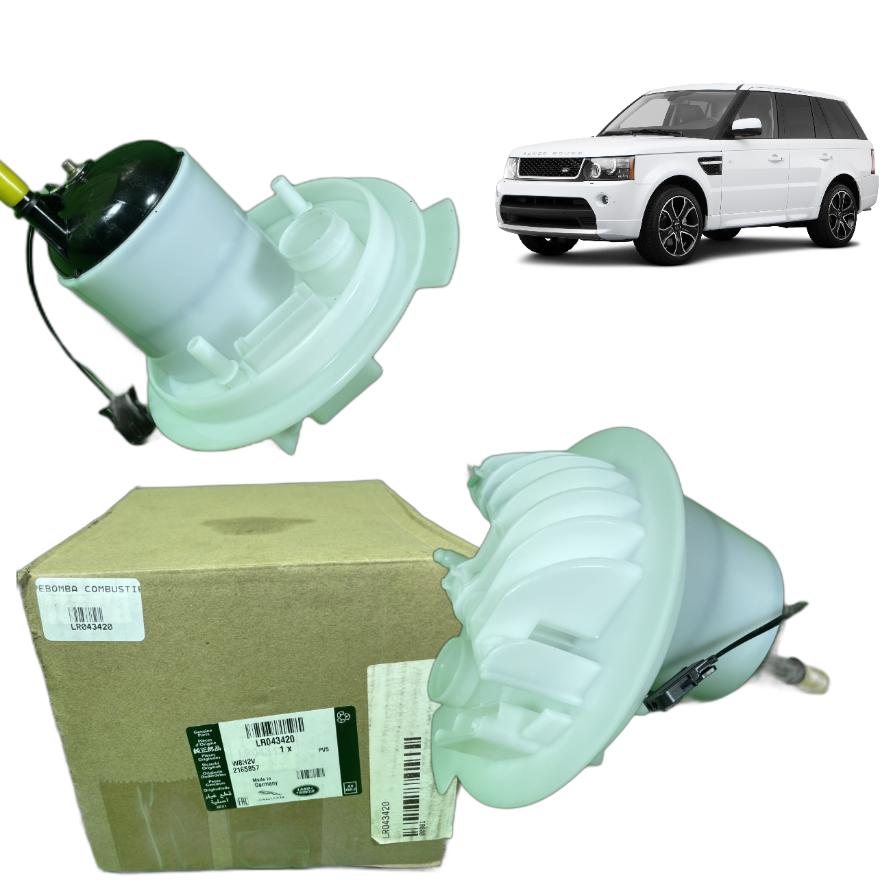 Filtro Combustivel Discovery 4 Rang Rover Sport 5.0 Lr043420